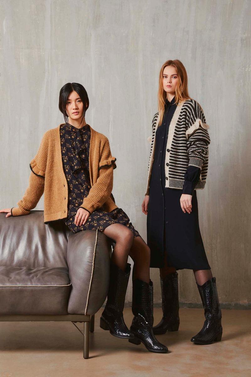 Shirtaporter CARDIGAN RUCHES Sconto