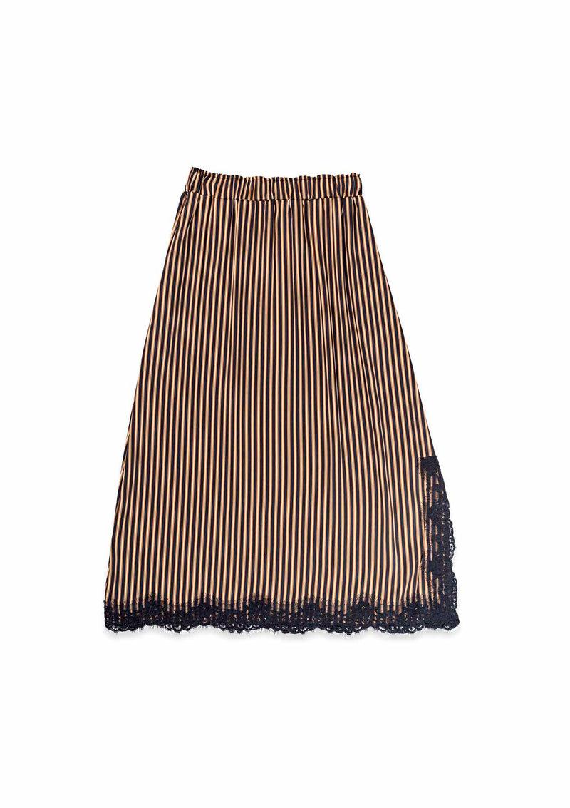 Shirtaporter GONNA LONGUETTE CON PIZZO Hotsell