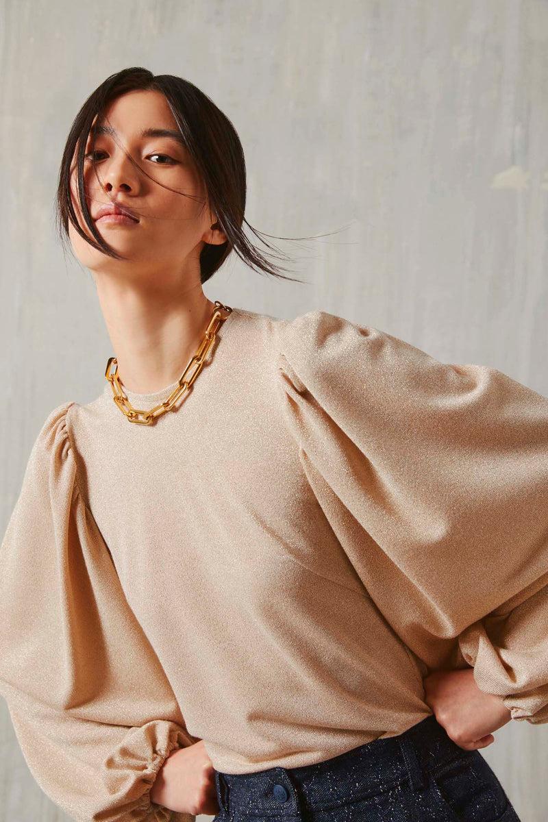 Shirtaporter Maglia con Maniche Balloon I Più Venduti