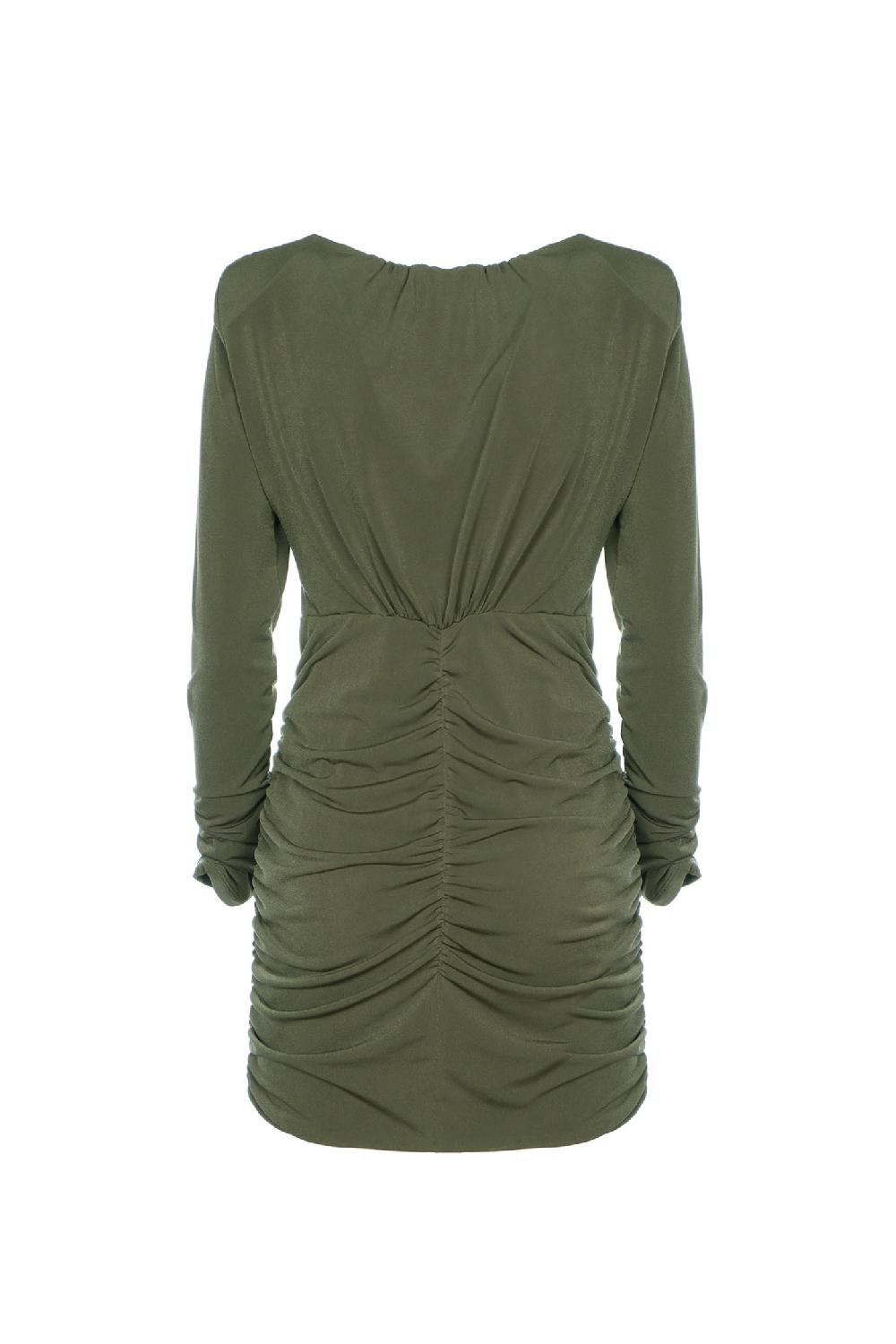 Soallure ABITO CORTO INCRESPATO IN JERSEY Moda