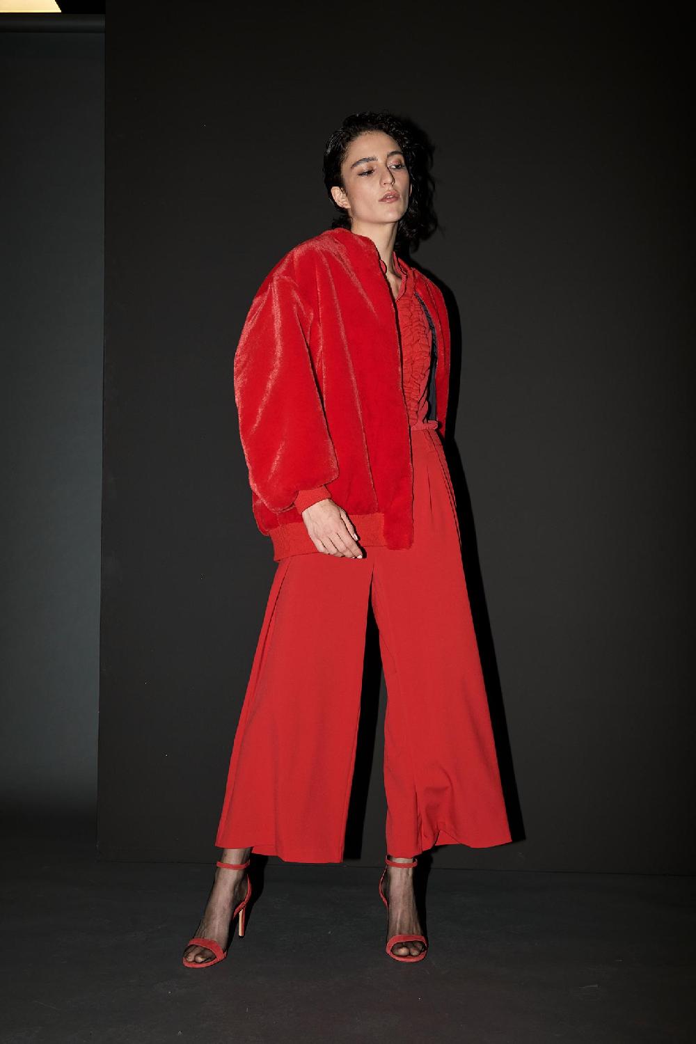 Soallure GIACCA BOMBER ECOFUR Prezzo Ridotto