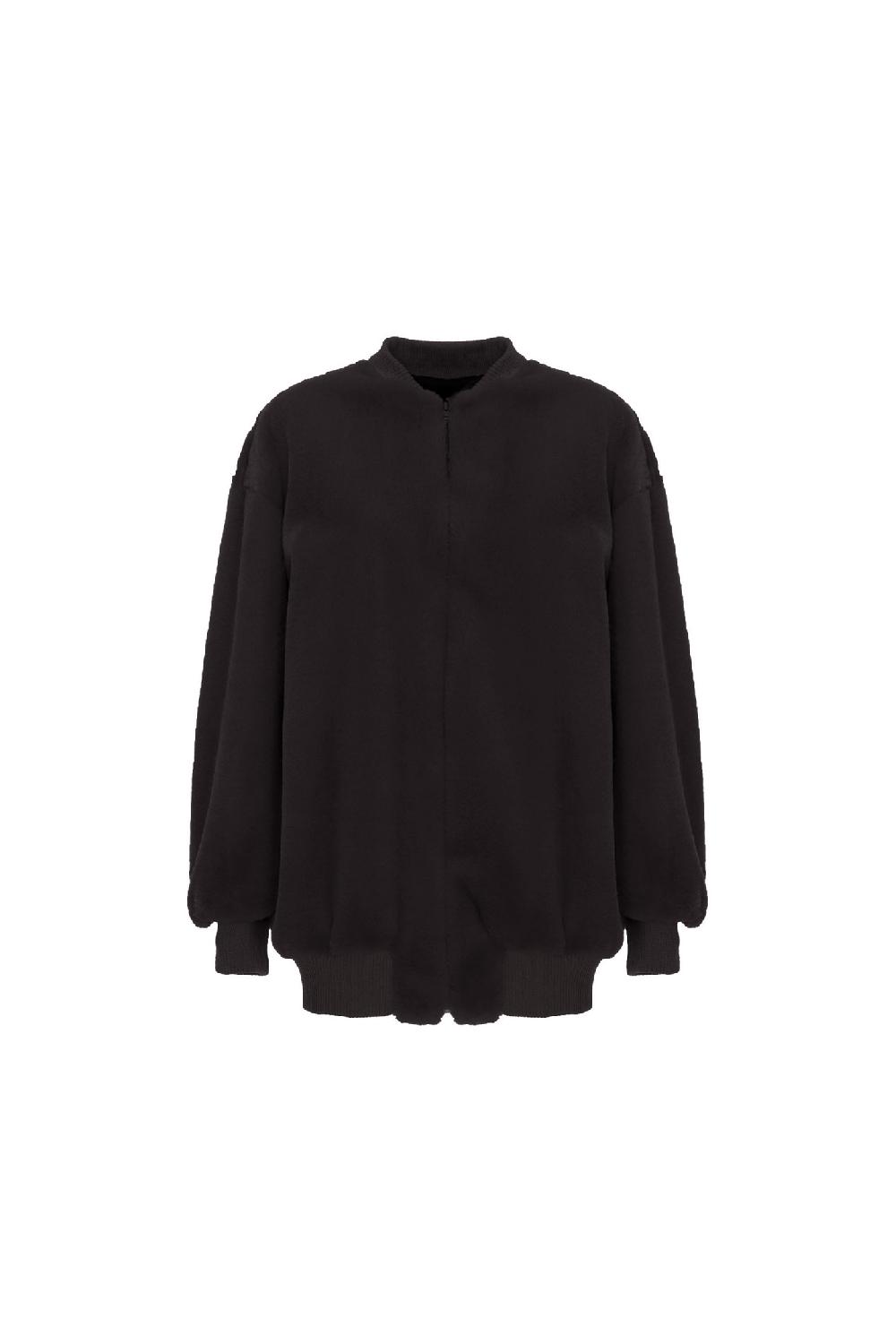 Soallure GIACCA BOMBER ECOFUR Prezzo Ridotto