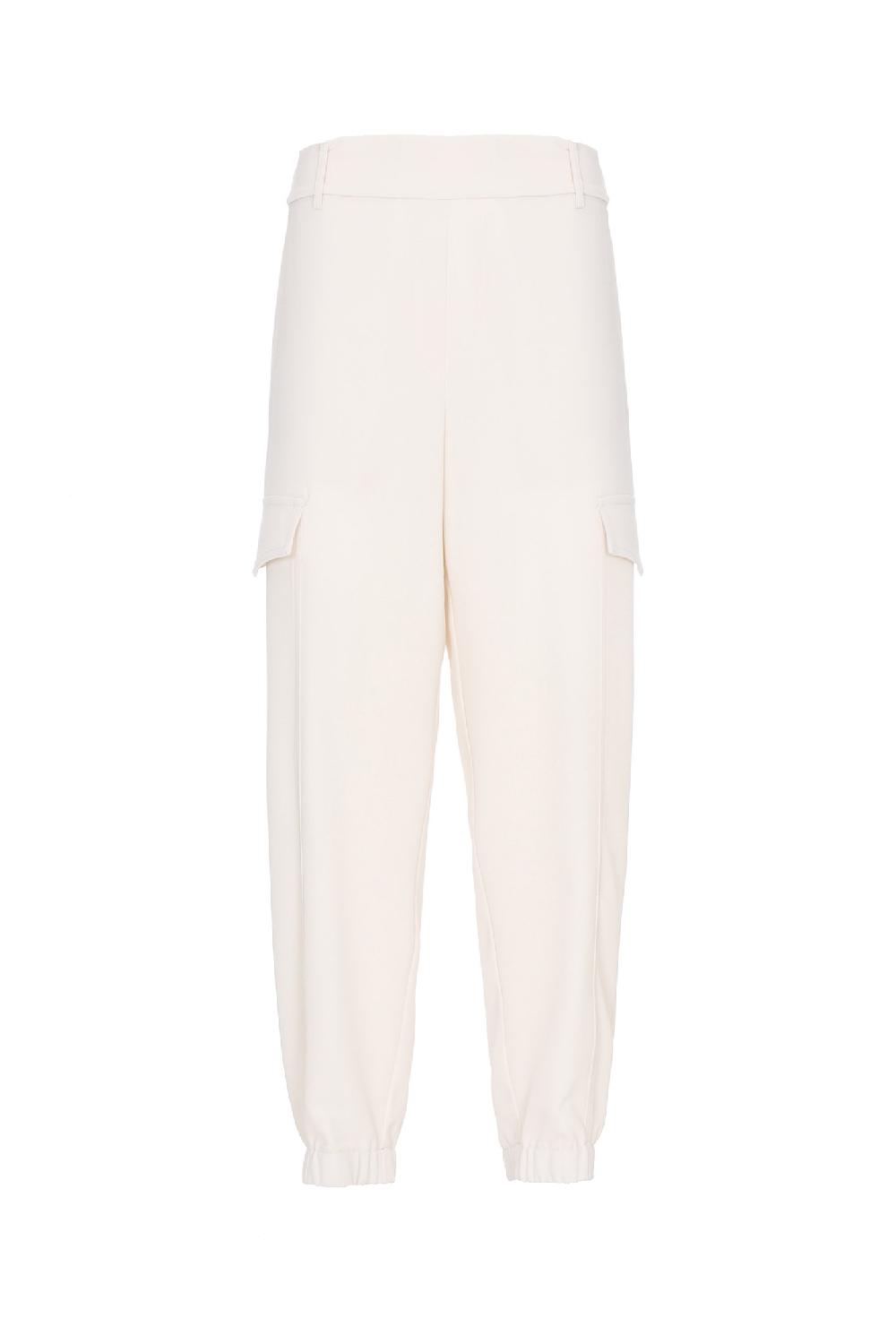 Soallure PANTALONE BASIC CARGO IN CREPE I Più Venduti