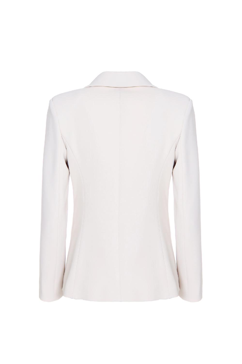 Soallure GIACCA BASIC SLIM IN CREPE In Saldo