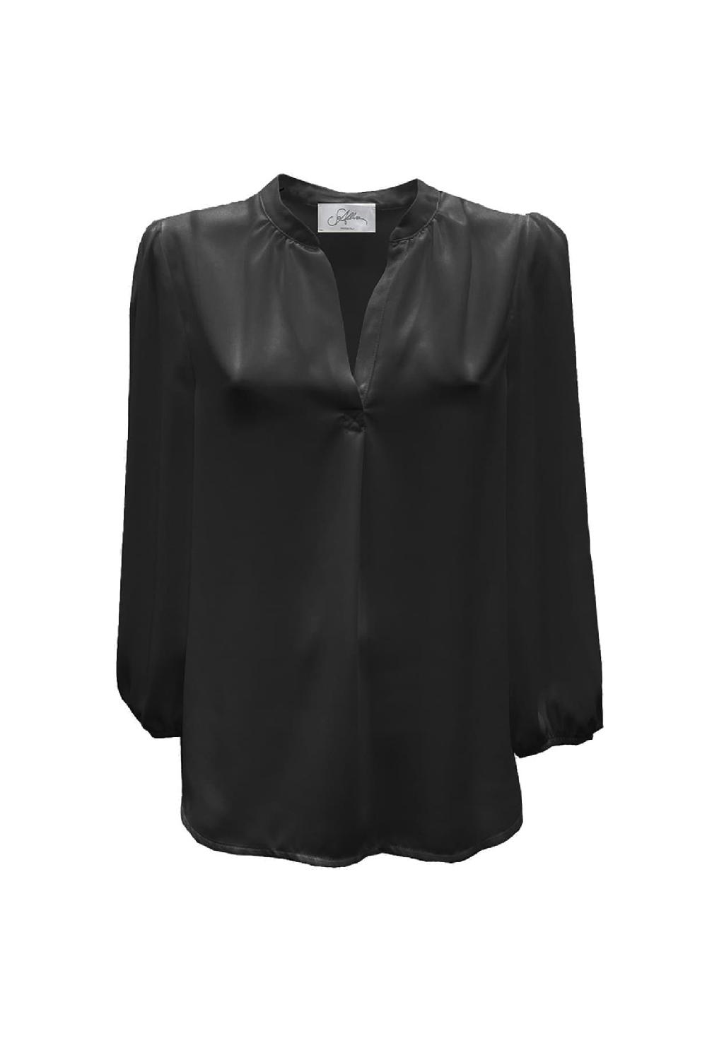 Soallure CAMICIA BASIC IN GEORGETTE Nuovo