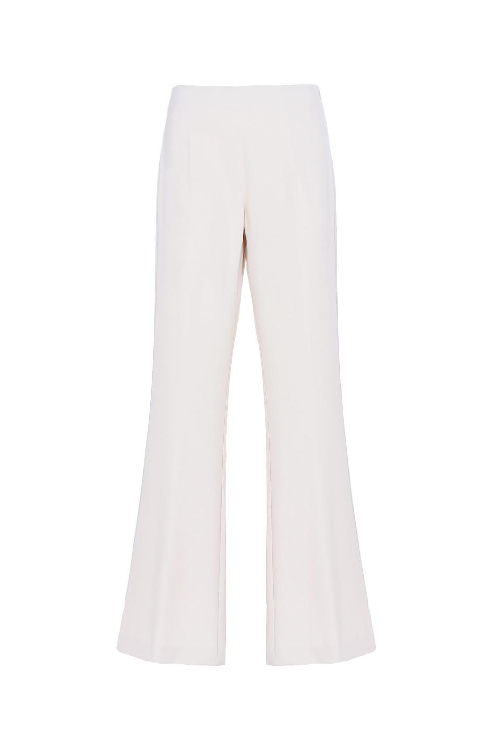 Soallure PANTALONE BASIC PALAZZO IN CREPE Qualità