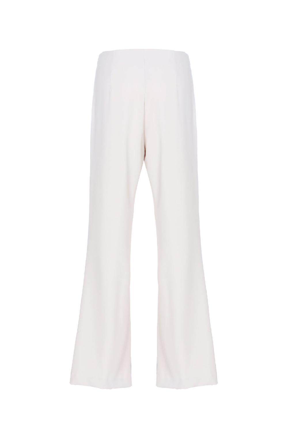 Soallure PANTALONE BASIC PALAZZO IN CREPE Qualità