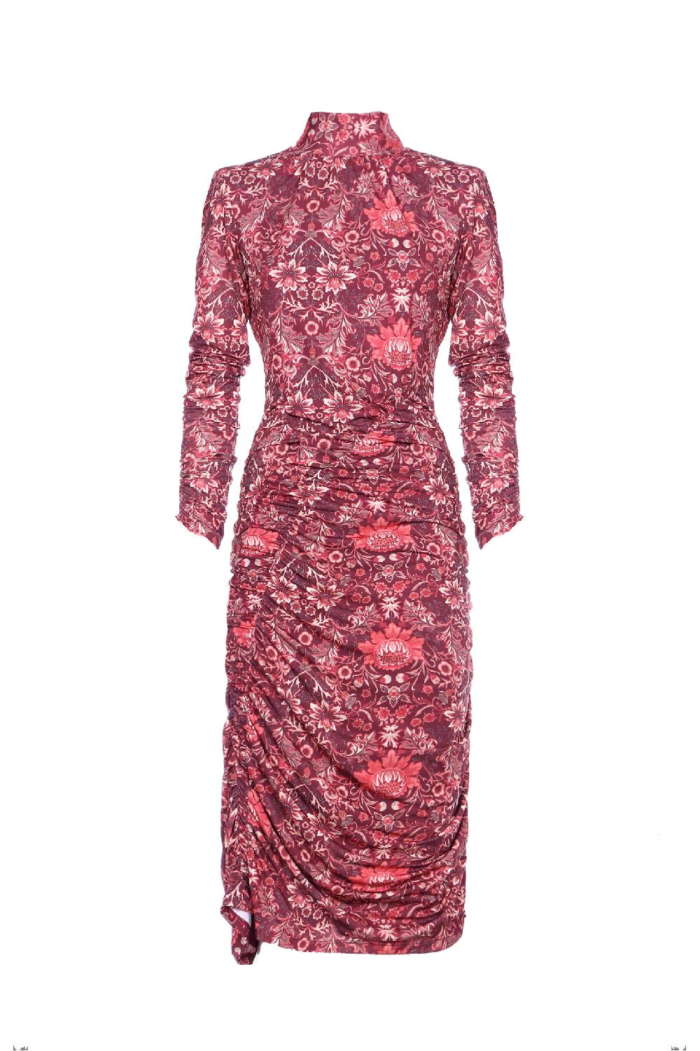 Soallure ABITO BI-STRETCH MIDI A FANTASIA