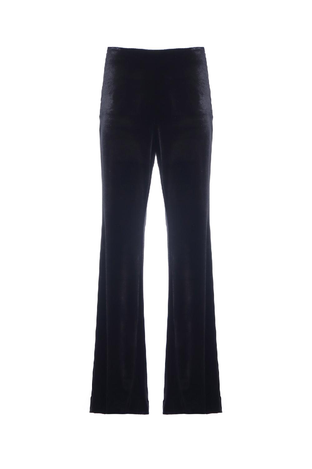 Soallure PANTALONE FLARE IN VELLUTO Negozio