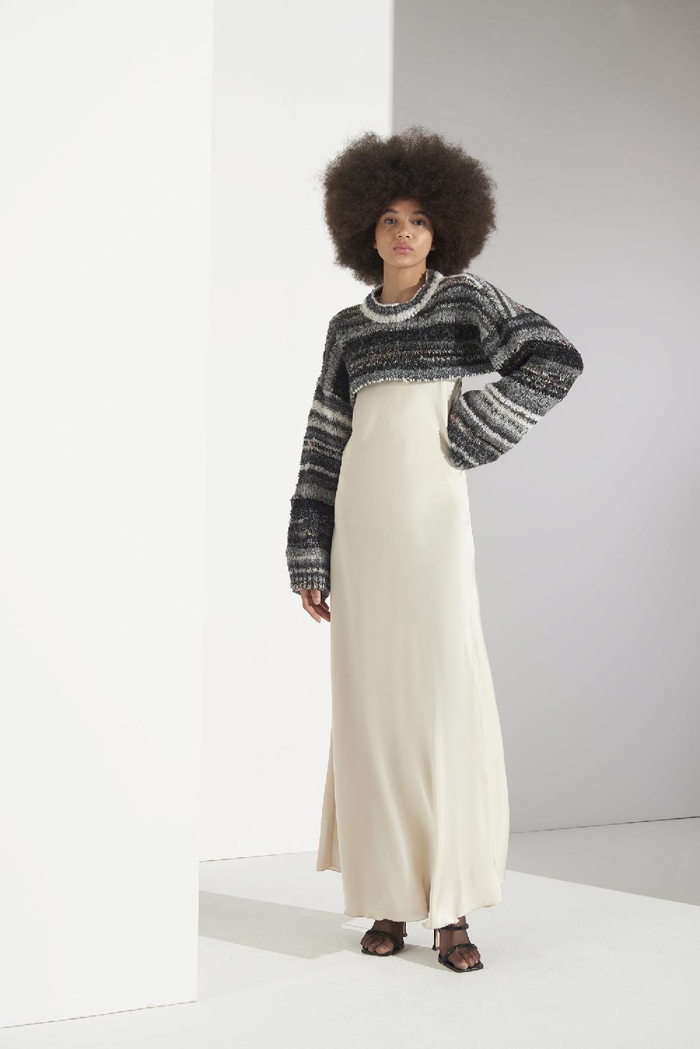 Soallure MAGLIA CROP MULTICOLOR Promozione