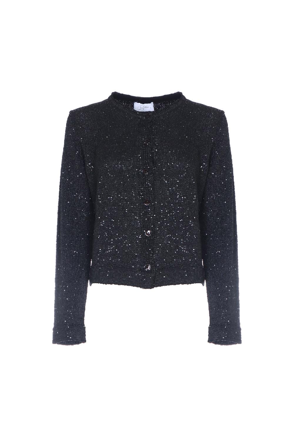 Soallure GOLFINO GIRO COLLO PAILLETTES Negozi Online
