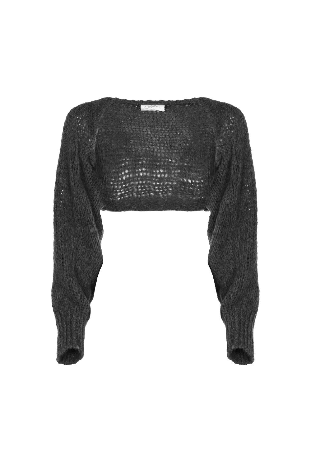Soallure COPRISPALLE MAGLIA IN ALPACA Vendita Calda