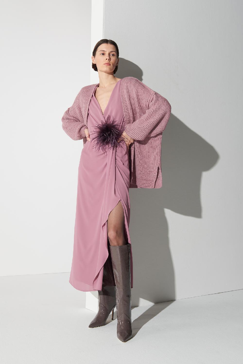 Soallure CARDIGAN APERTO A COSTINE STRETTE Vendita Economica