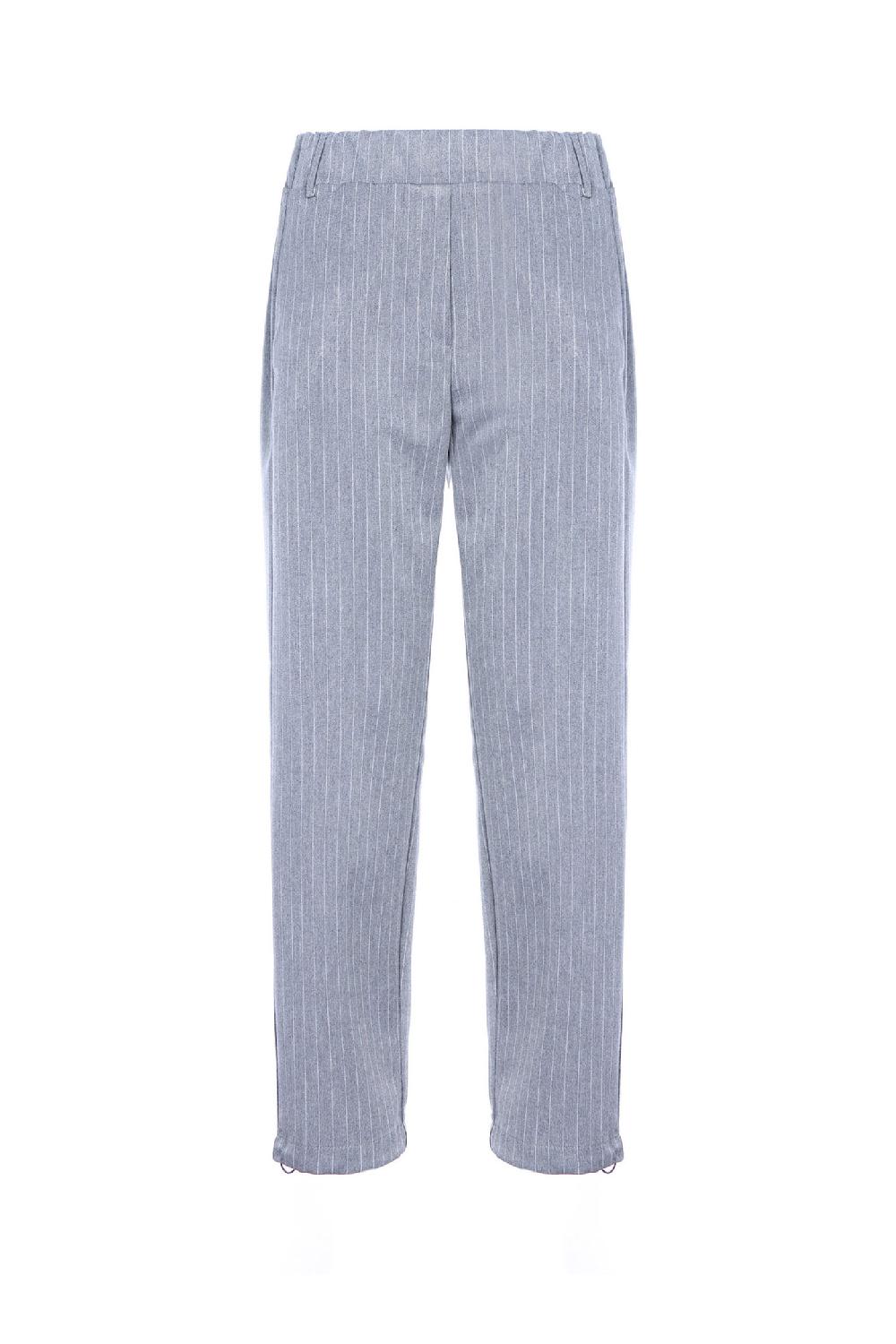 Soallure PANTALONE COULISSE GESSATO Moda