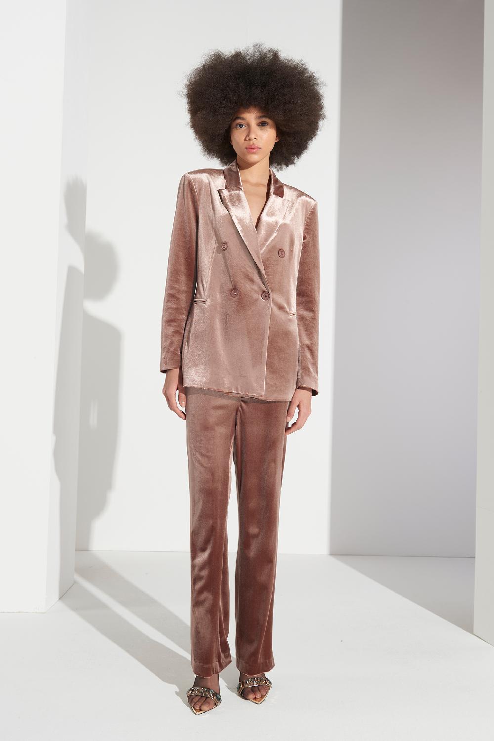 Soallure PANTALONE IN VELLUTO Online