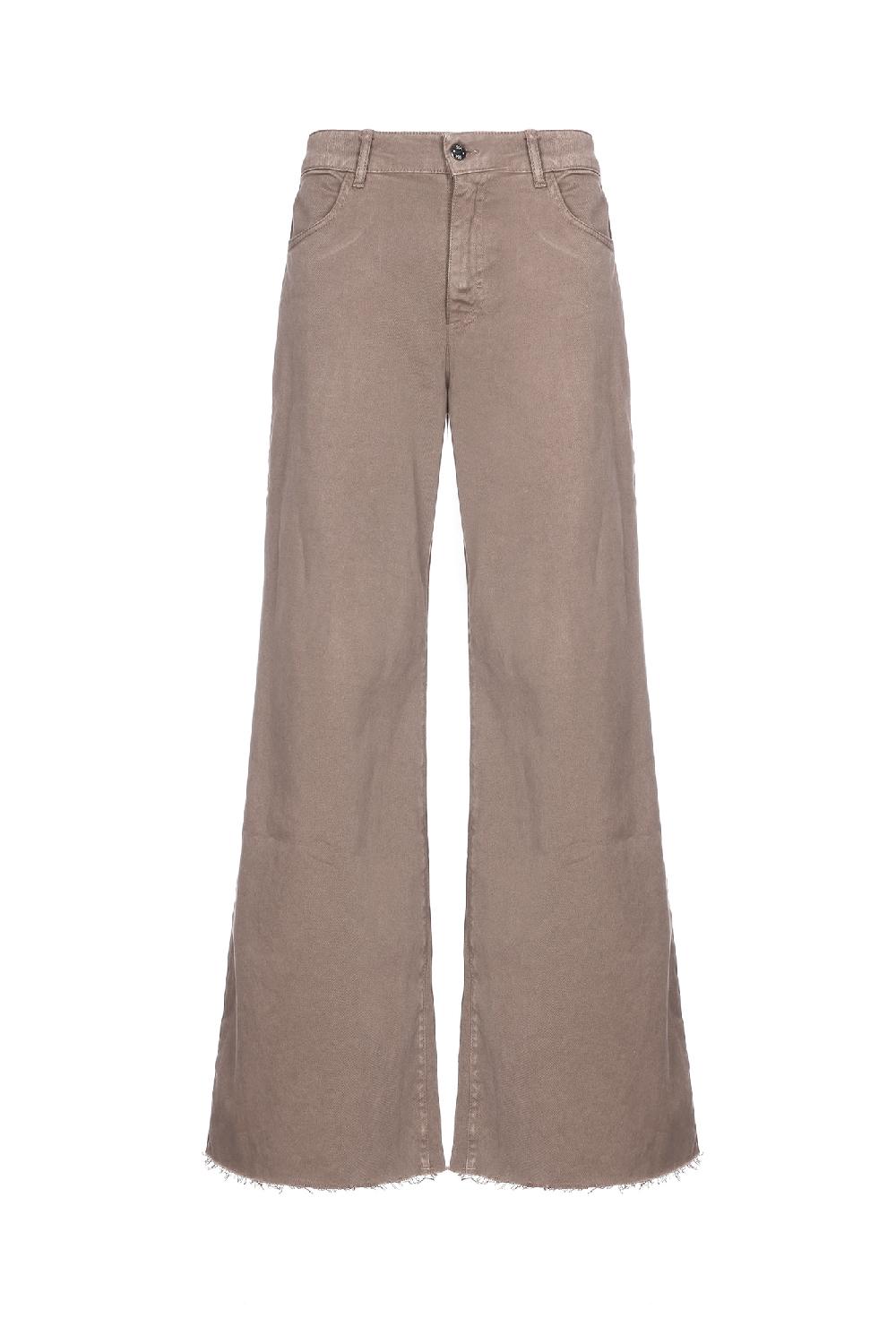 Soallure PANTALONE PALAZZO BULL TAGLIO VIVO Outlet