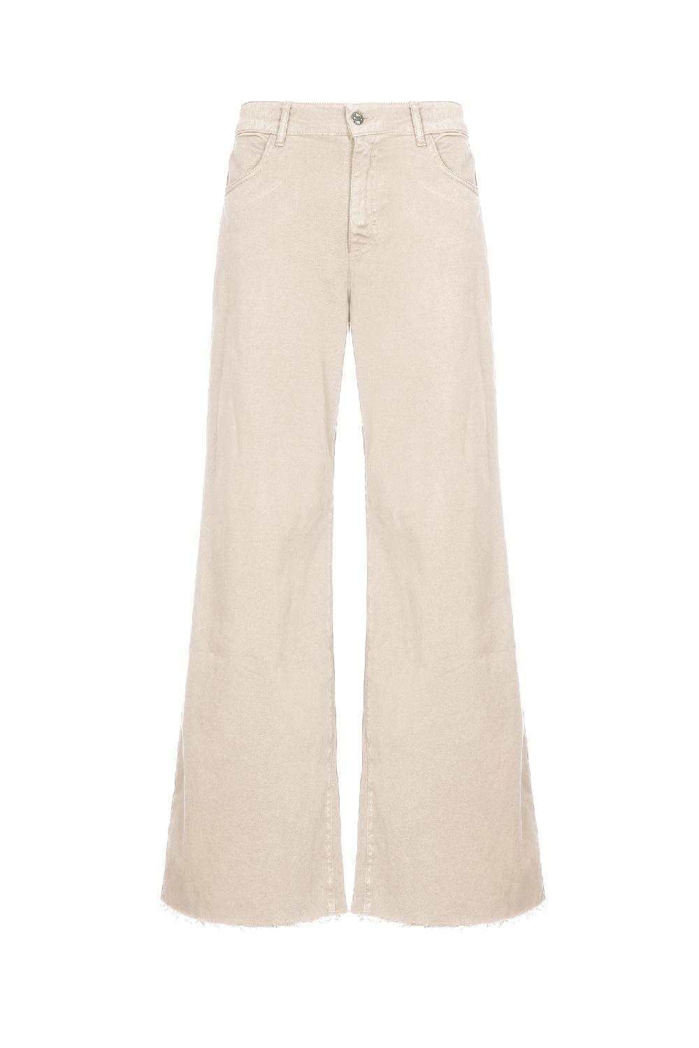 Soallure PANTALONE PALAZZO BULL TAGLIO VIVO Outlet