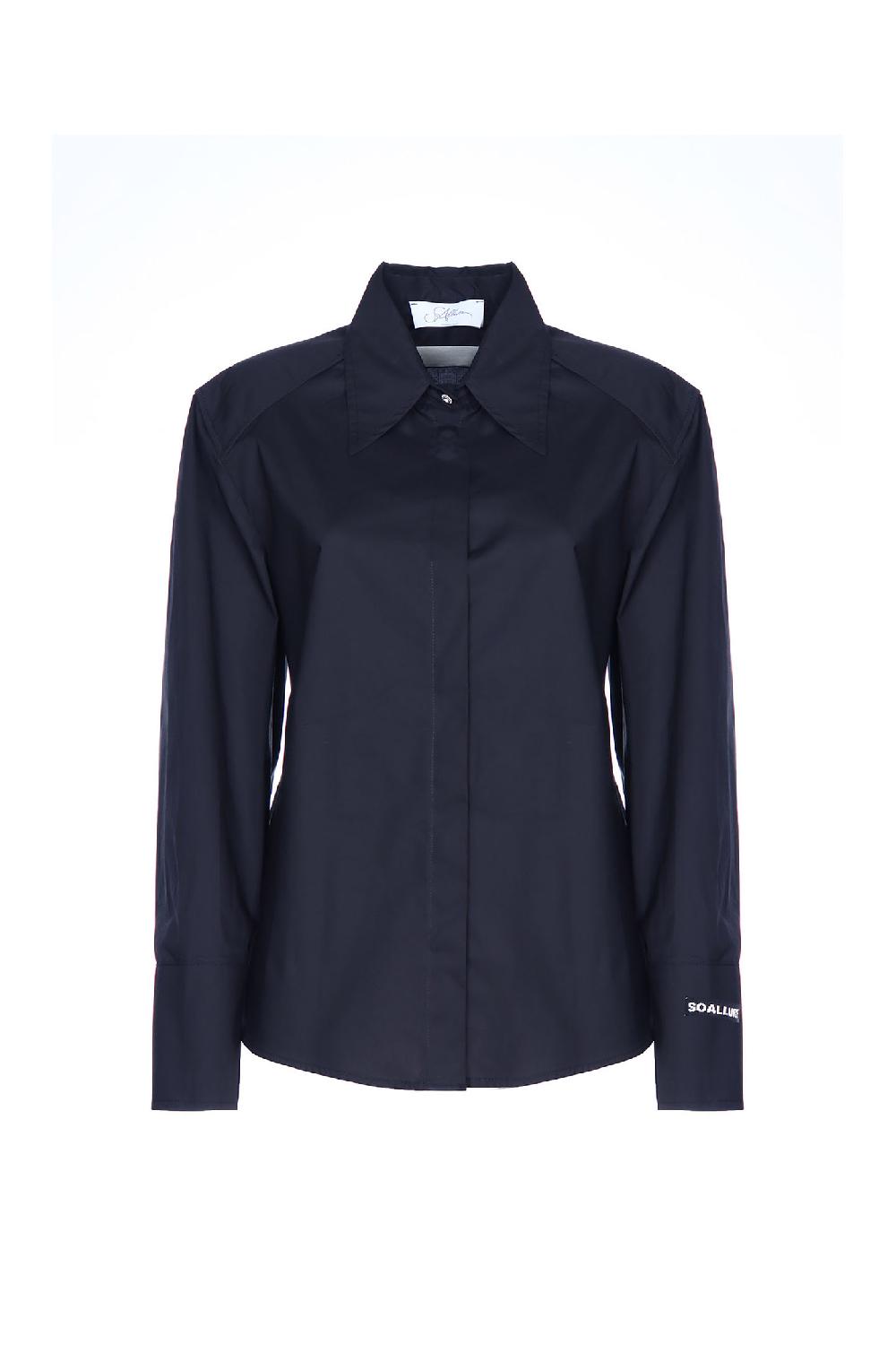 Soallure CAMICIA A CLESSIDRA IN COTONE Offerte