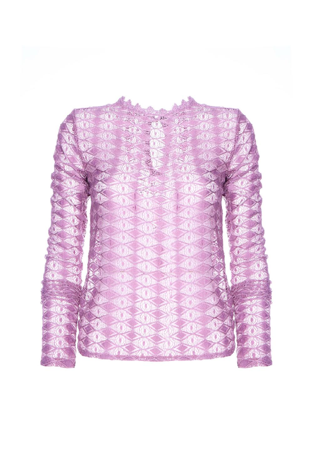 Soallure MAGLIA MANICHE LUNGHE PIZZO STRETCH Hotsell