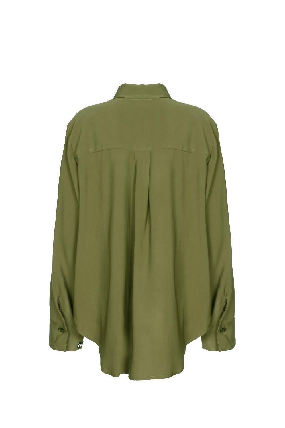 Soallure CAMICIA OVER IN TENCEL 2025