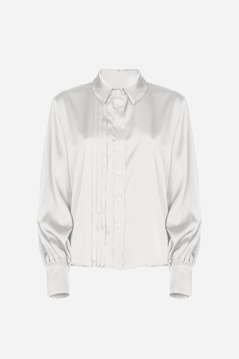 Soallure CAMICIA DETTAGLIO PLISSETTATO Vendita