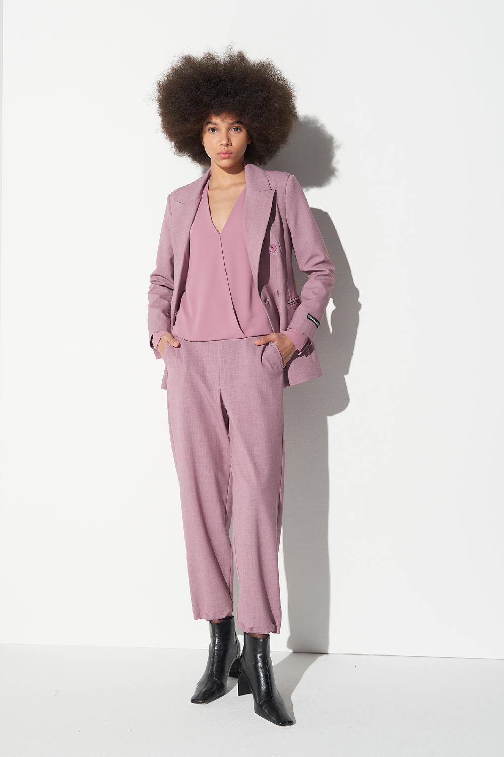 Soallure CAMICIA INCROCIO IN GEORGETTE Spedizione Gratuita