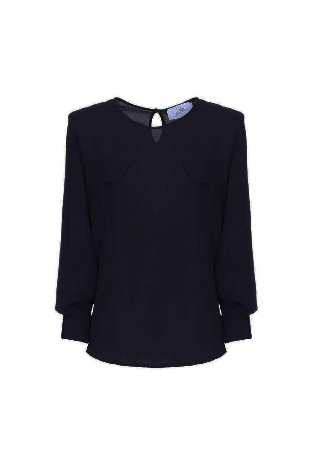 Soallure BLUSA GEORGETTE Consegna Veloce