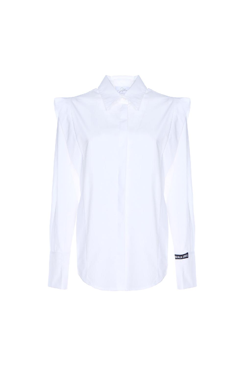 Soallure CAMICIA IN COTONE CON ALETTA