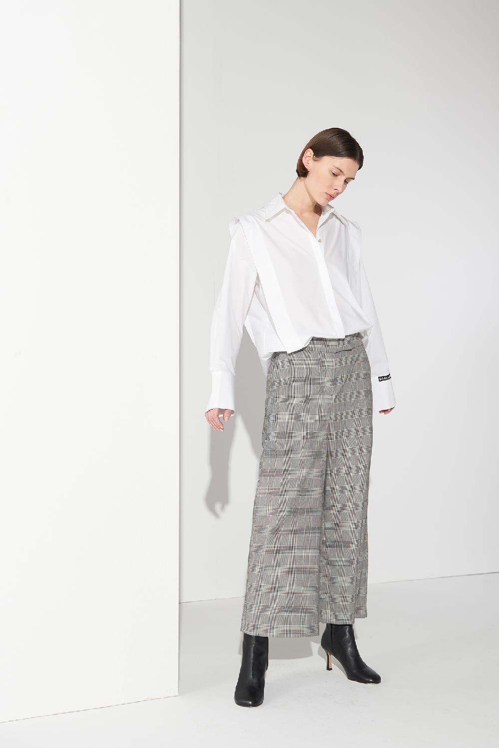 Soallure CAMICIA IN COTONE CON ALETTA Fino Al -60%