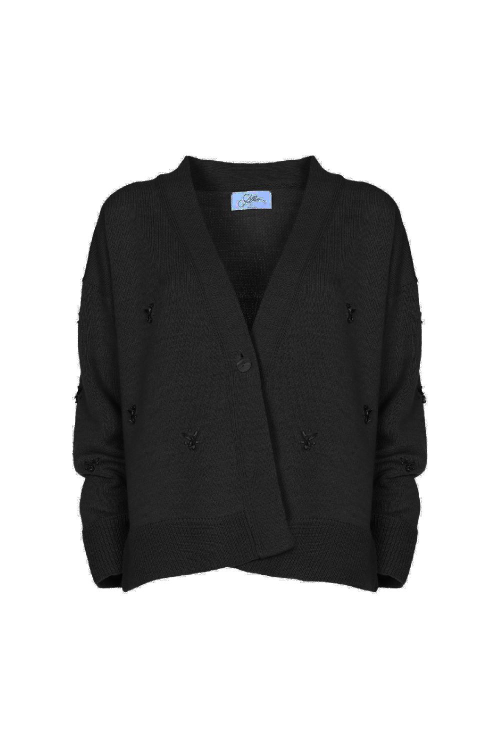 Soallure CARDIGAN CABOCHON MISTO LANA Saldi