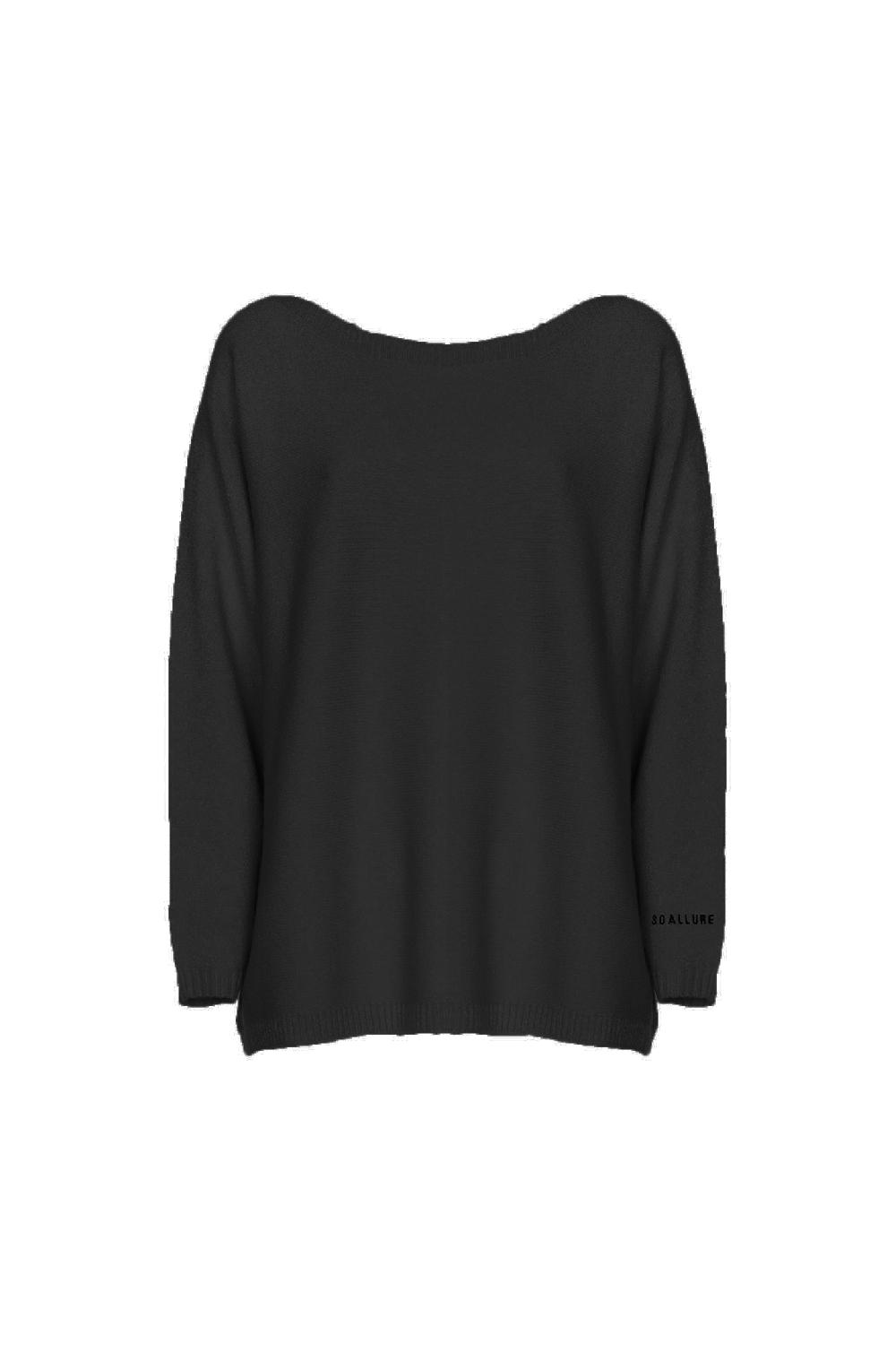 Soallure MAGLIA BOXY COLLO RICAMO SOALLURE Hotsell