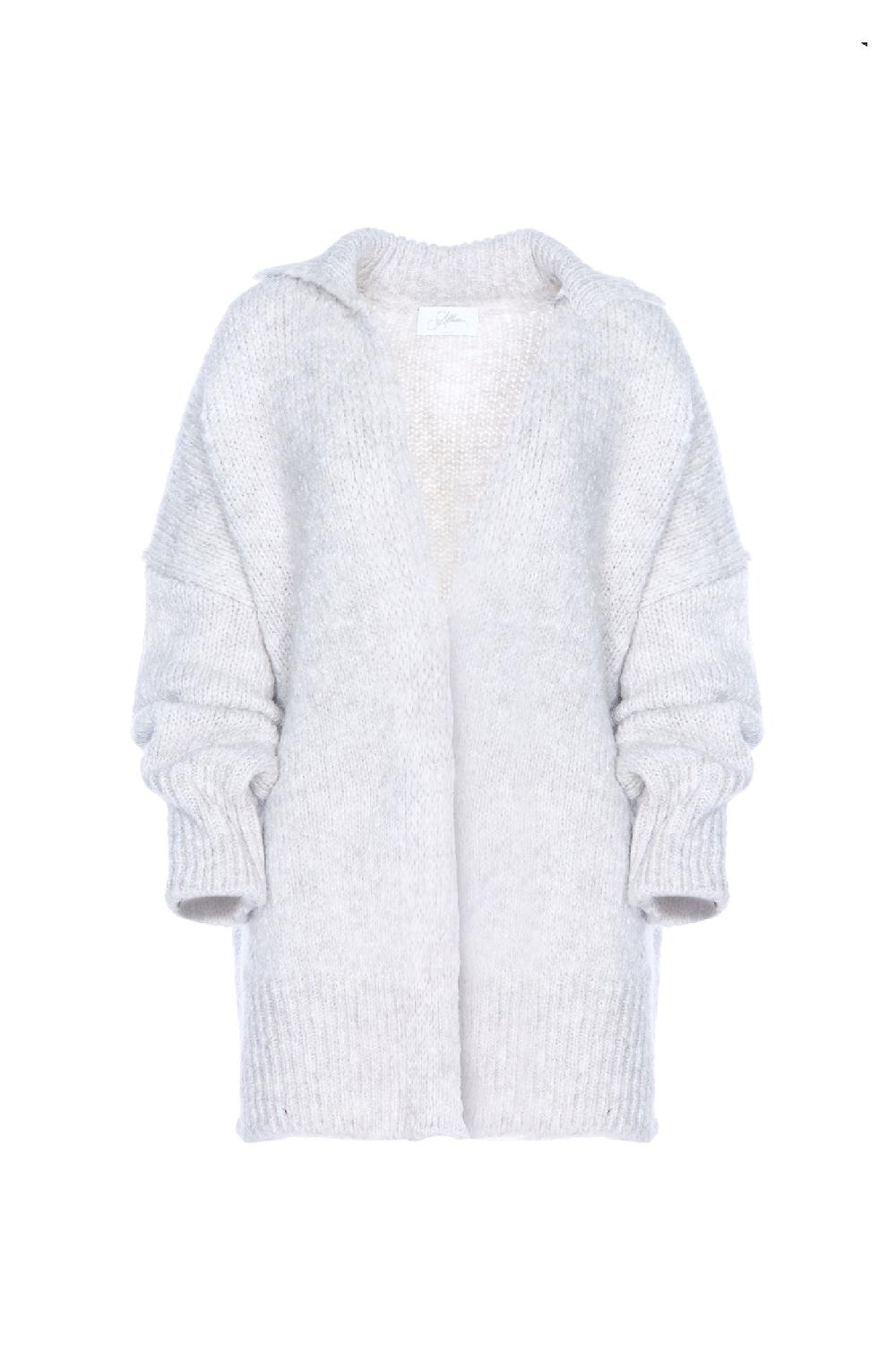 Soallure CARDIGAN CON COLLETTO IN MISTO MOHAIR I Più Venduti