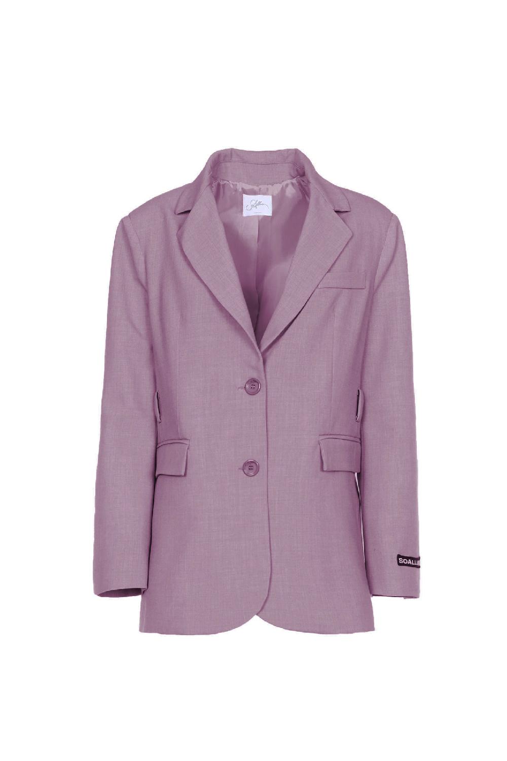 Soallure GIACCA MONOPETTO OVER BOYS Nuovo