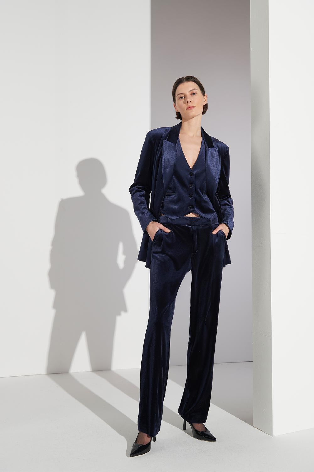Soallure GILET CORTO IN VELLUTO Promozione
