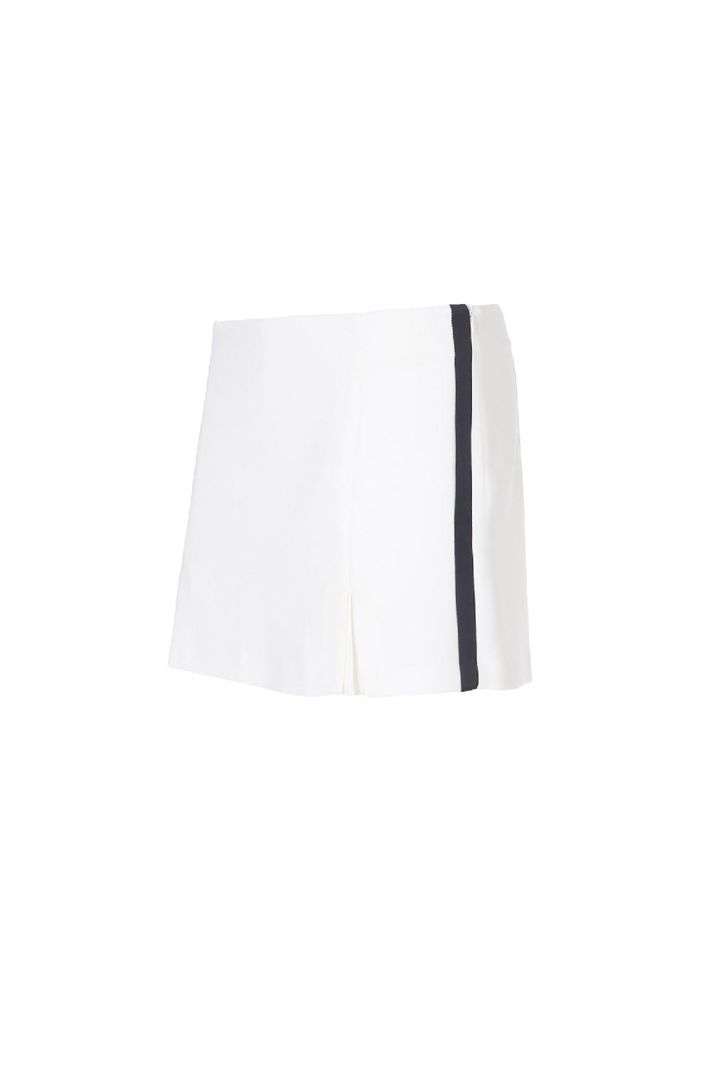 Soallure GONNA PANTALONE CON SPACCHETTI E DETTAGLI IN SATIN Online