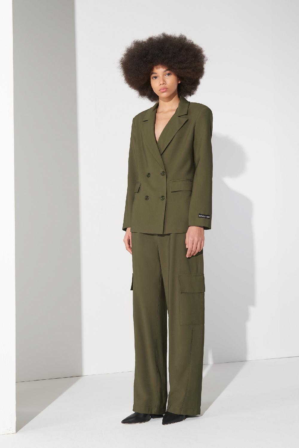 Soallure PANTALONE CARGO TENCEL In Vendita