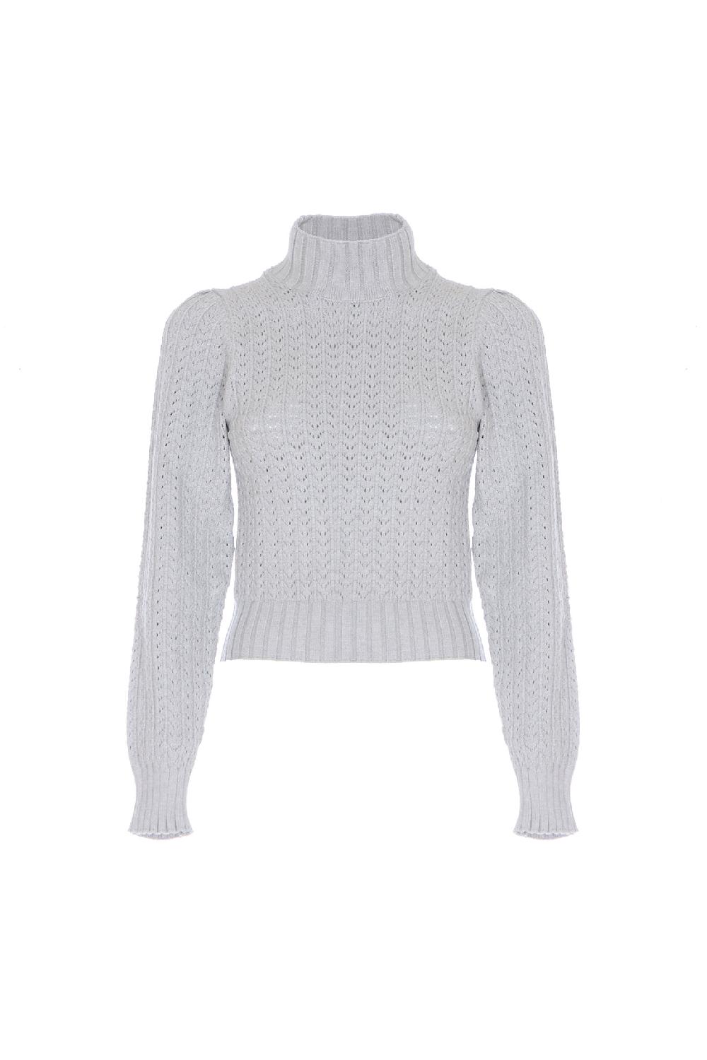 Soallure MAGLIA LUPETTO CROCHET I Più Venduti