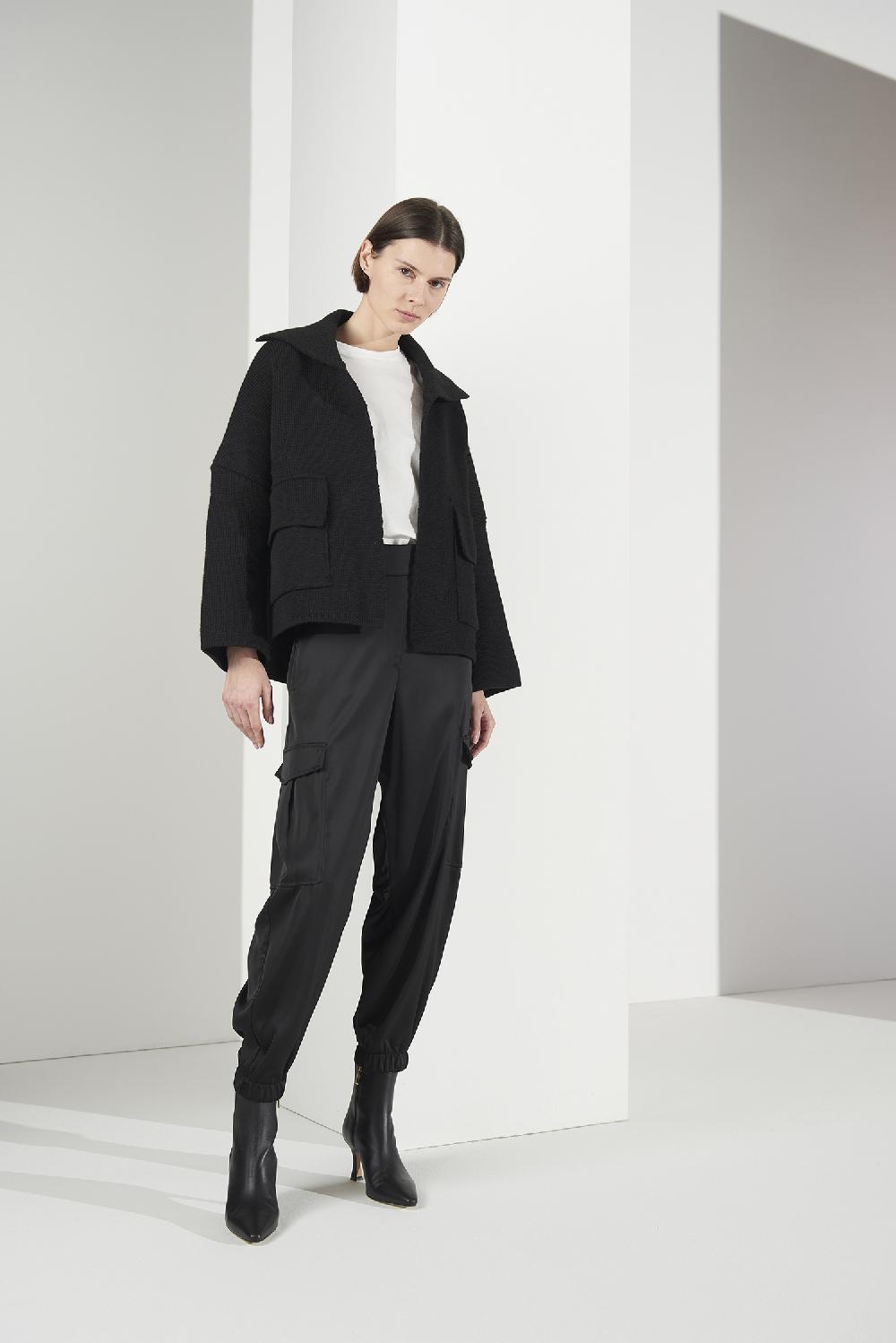 Soallure GIACCA IN MAGLIA MISTO LANA Moda