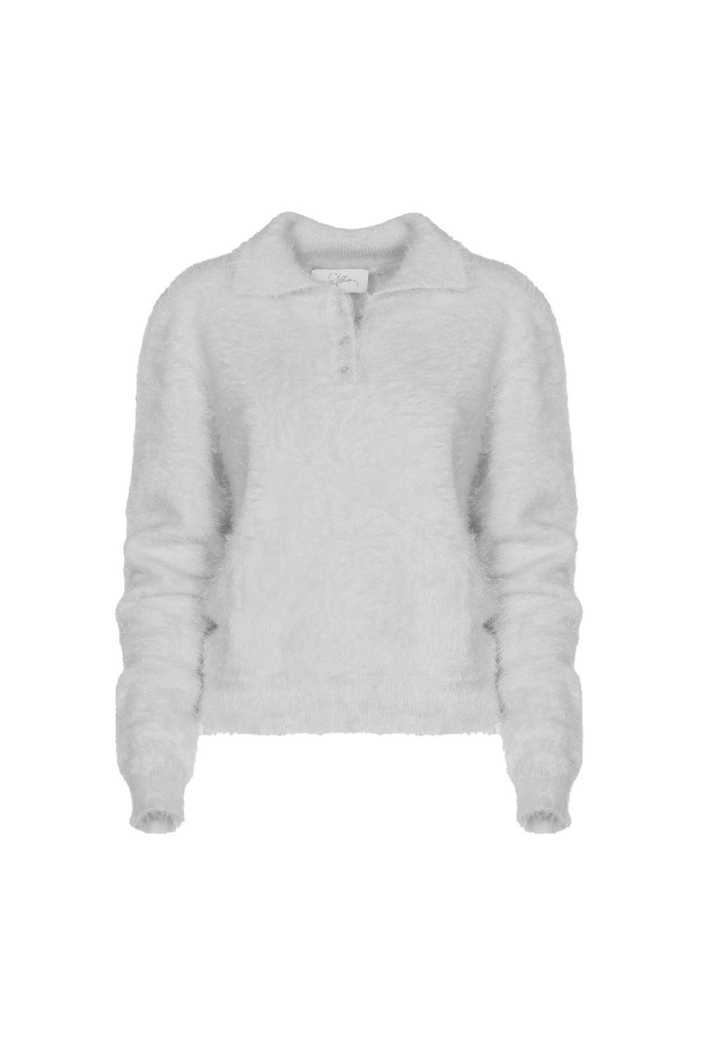 Soallure MAGLIA POLO MANICHE LUNGHE ORSETTO 2025