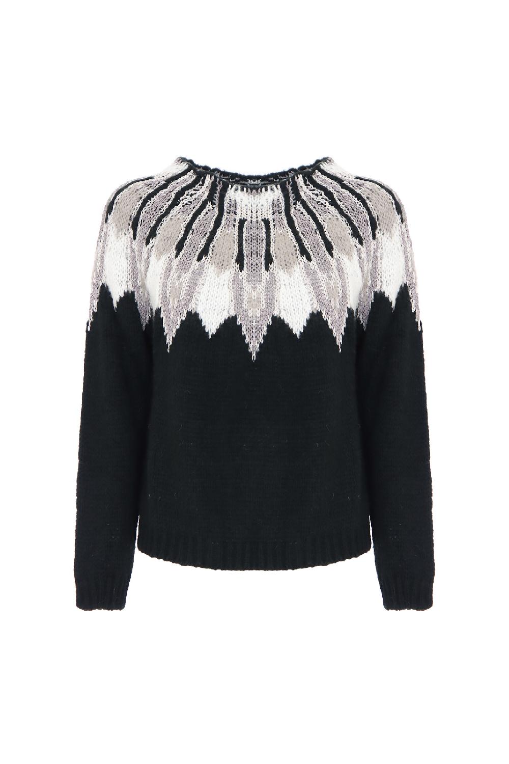 Soallure PULL MOUNTAIN JACQUARD In Linea