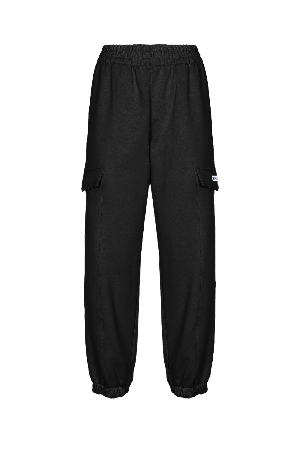 Soallure PANTALONE IN FELPA CON TASCHE Qualità