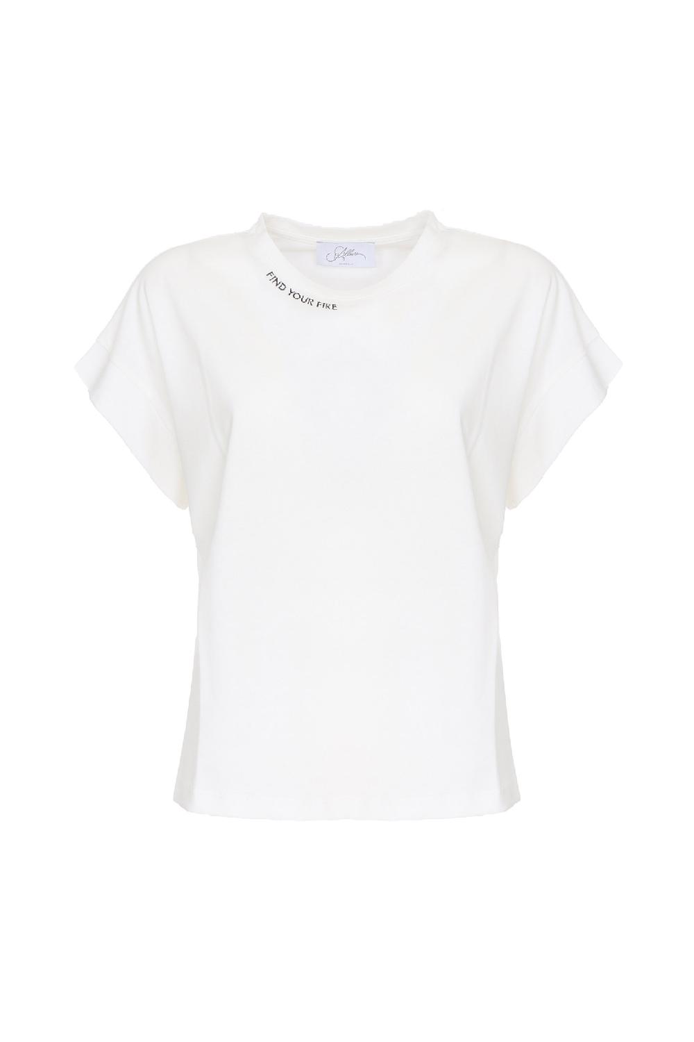 Soallure T-SHIRT CON RICAMO Promozione Limitata