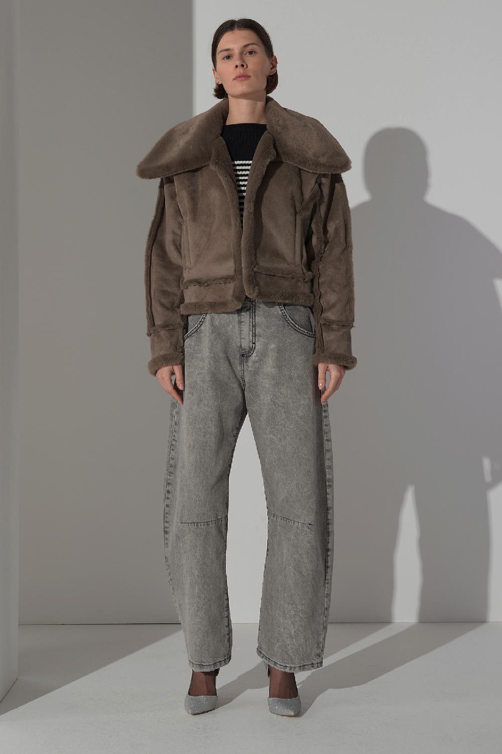 Soallure MAGLIA SLIM A COSTE E RIGHE Sottocosto