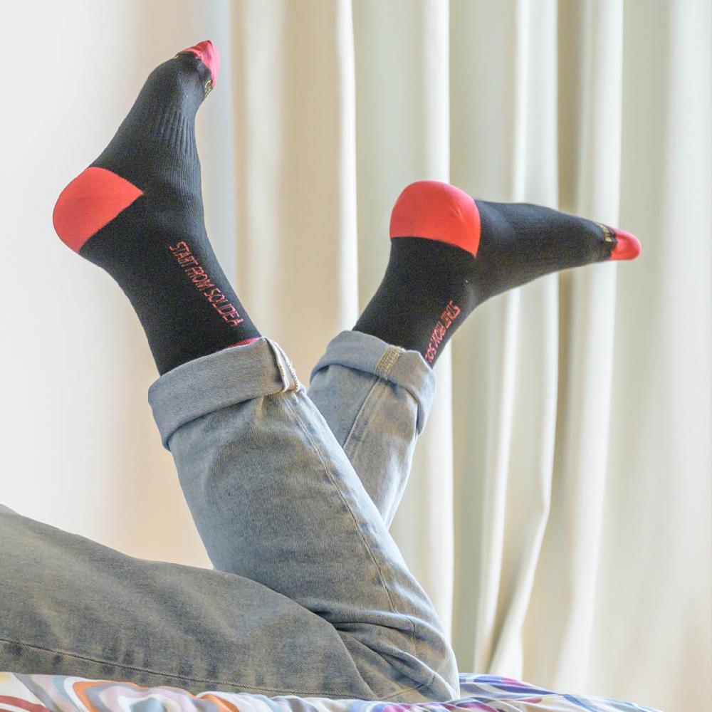 Solidea Socks For You Bamboo FLY Happy Red In Linea