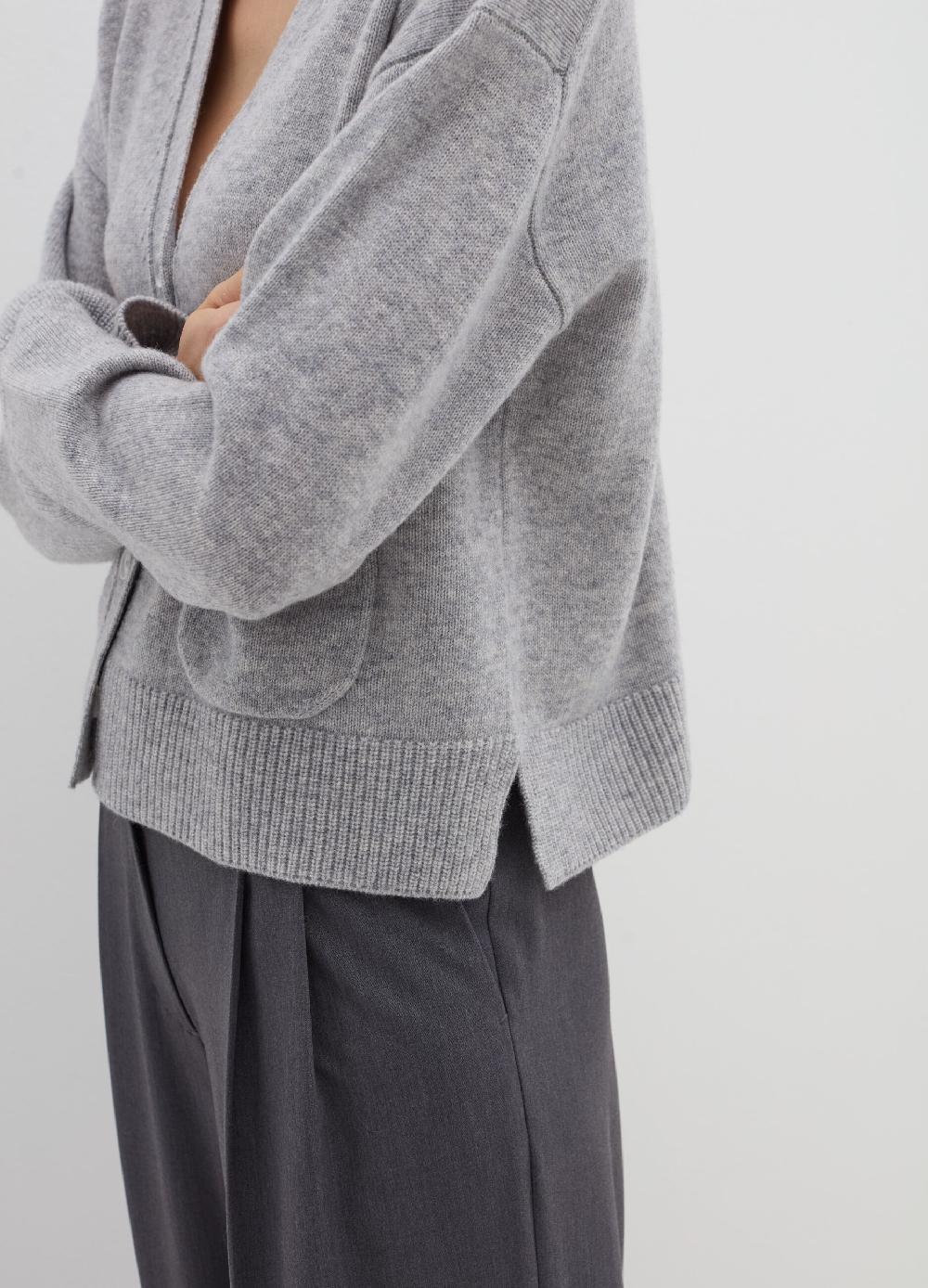 Stefanel Cardigan in lana e cashmere con scollo a V Offerte