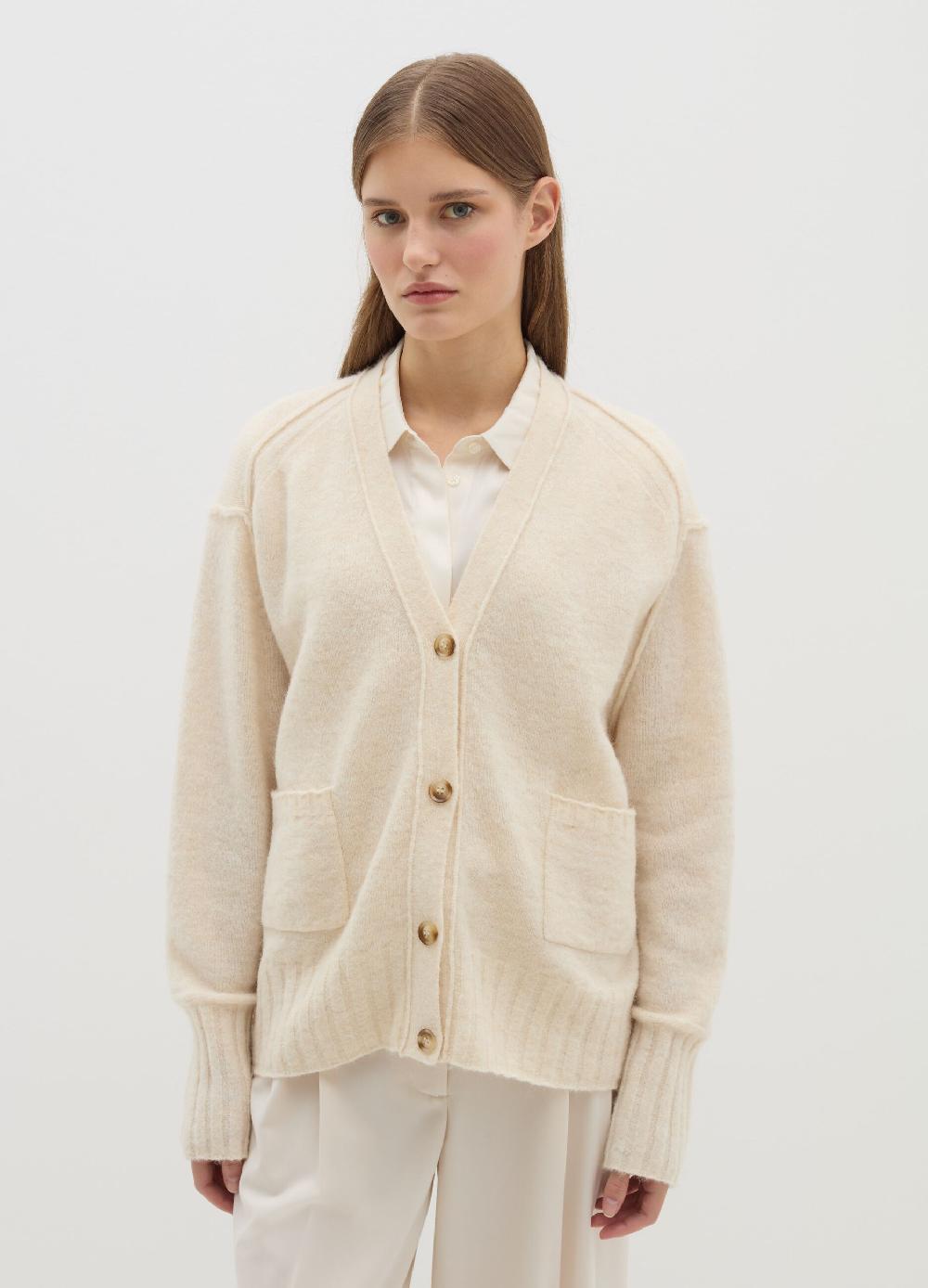 Stefanel Cardigan in misto lana e alpaca con scollo a V Hotsell