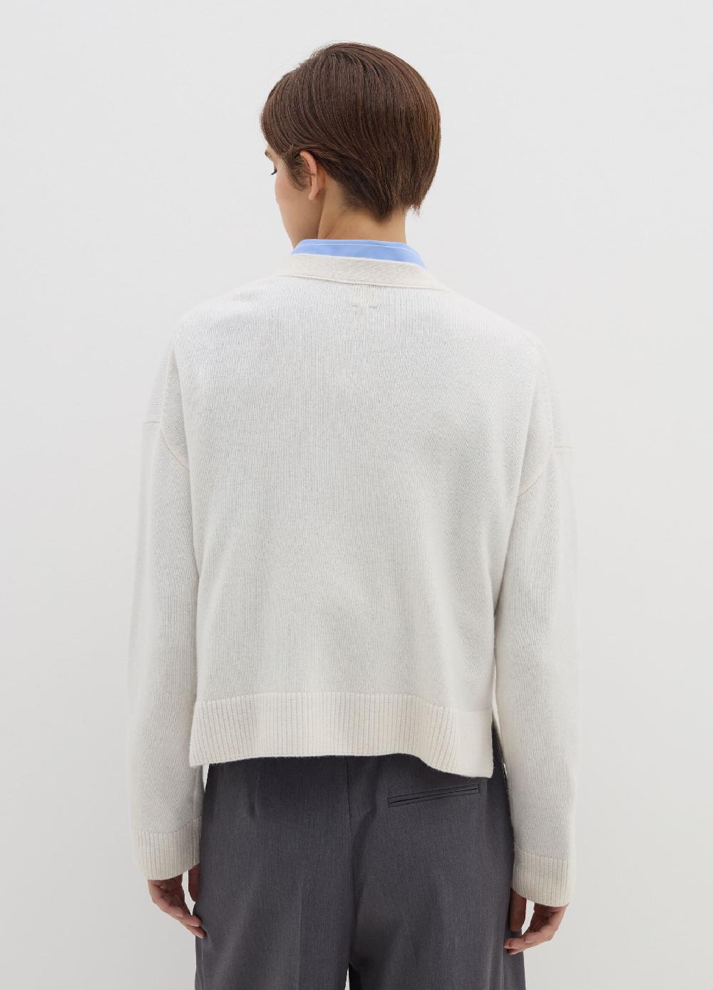 Stefanel Cardigan in lana e cashmere con scollo a V Vendita Economica