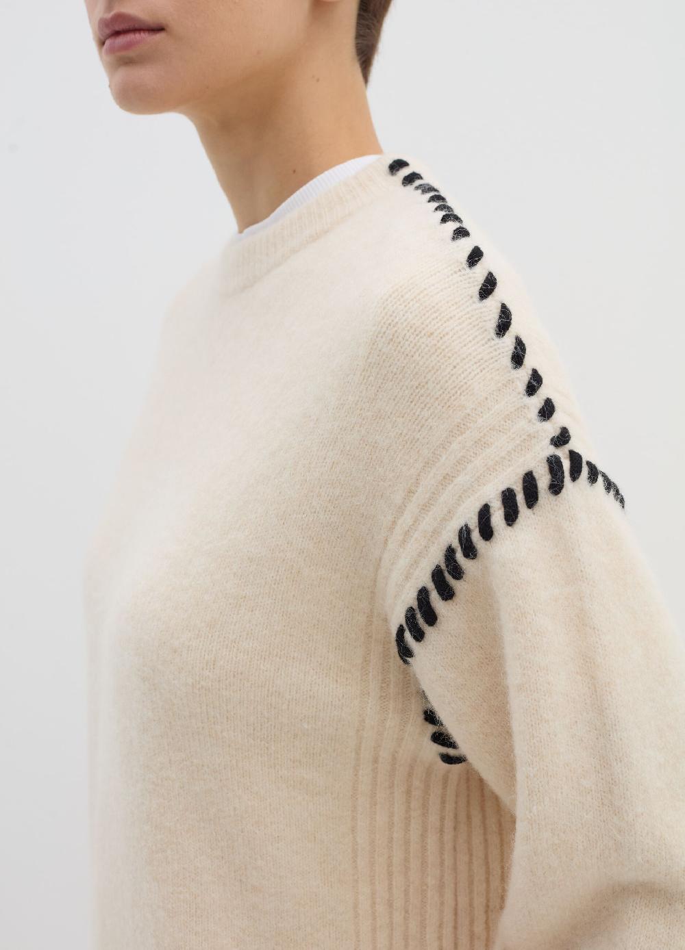 Stefanel Pullover con dettagli a contrasto Promozione