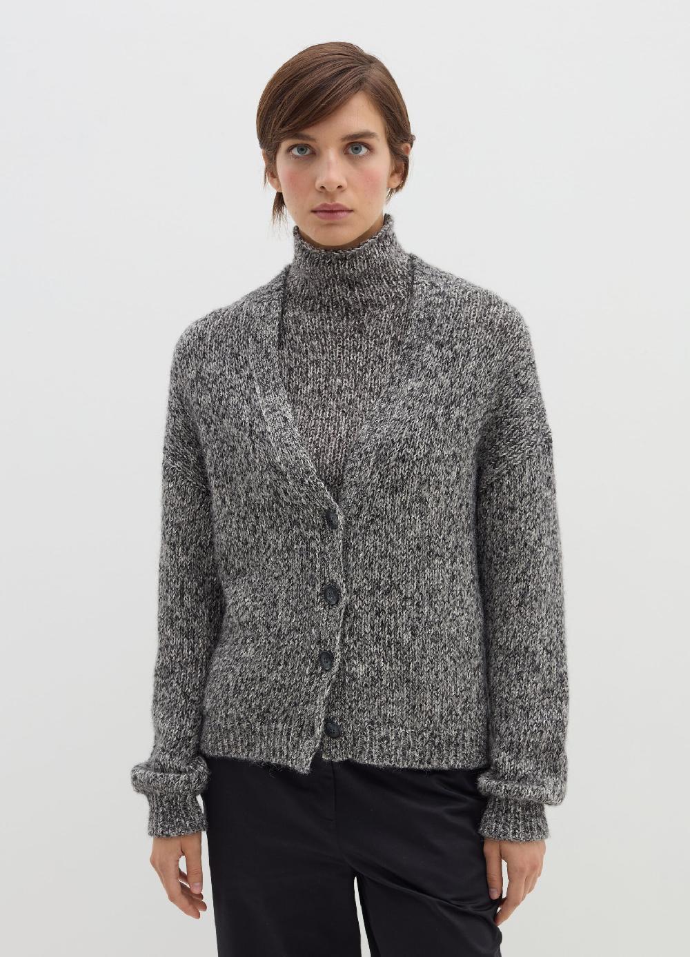 Stefanel Cardigan oversize con effetto mouline Pezzi Unici