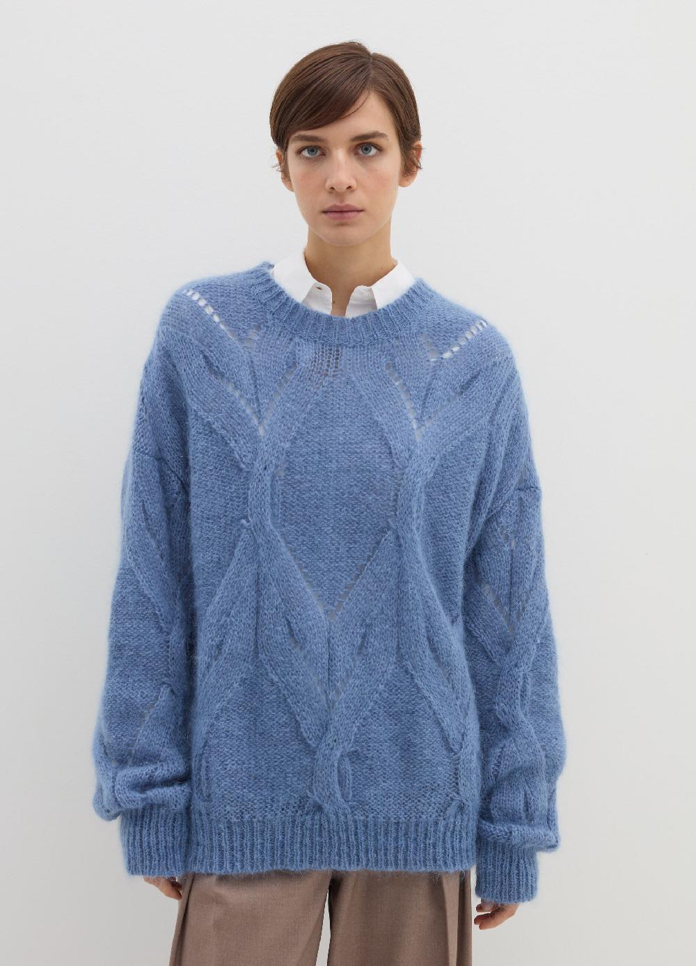 Stefanel Pullover oversize tricot con lurex Qualità Garantita